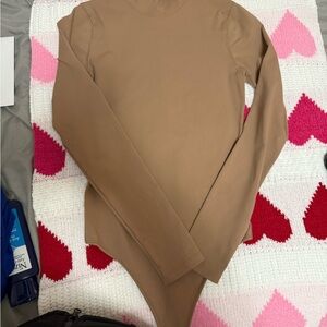 Abercrombie & Fitch Tan Bodysuit